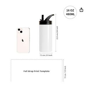 New in box sublimation tumbler 16oz